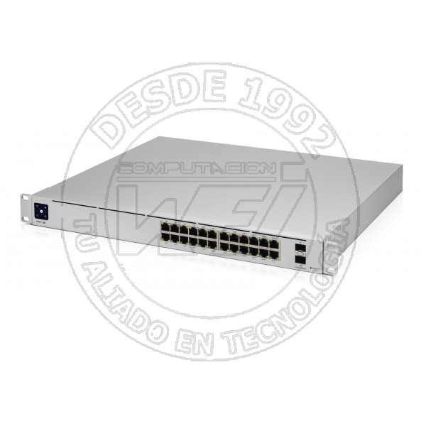 Unifi Pro 24-Port Poe Gestionado L2l3 Gigabit Ethernet (101001000) (USW-PRO-24-POE)