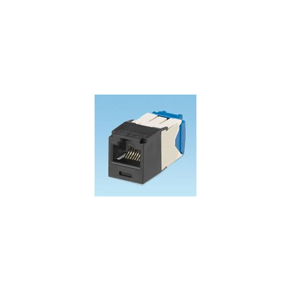 Conector Utp Rj45 Tgminijack Cat6A Black Negro (CJ6X88TGBL)