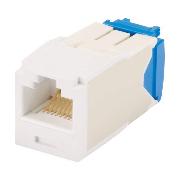 Utp Rj45 Tgminijack Cat6a White Blanco (CJ6X88TGWH)