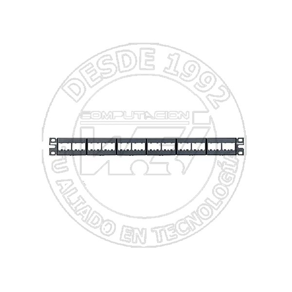 Patch Panel 24-Port Modular 1U (CPP24WBLY)