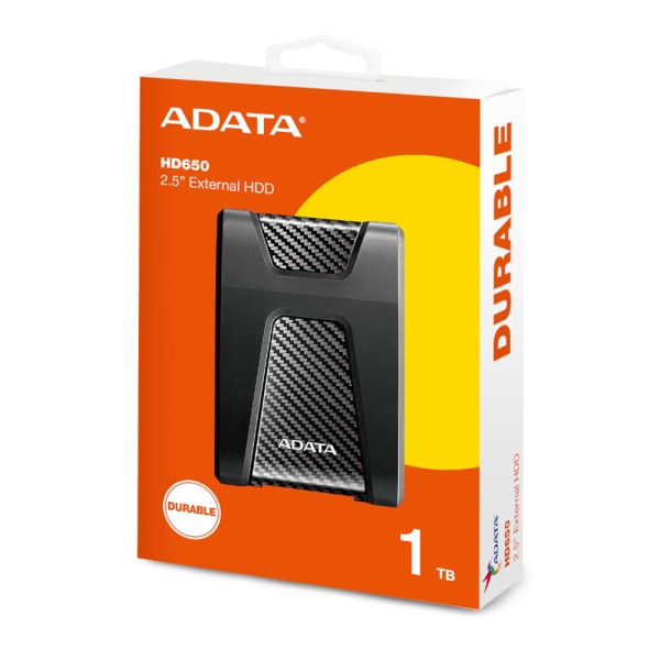 Hd 650 Disco Duro Externo 1000 Gb Negro