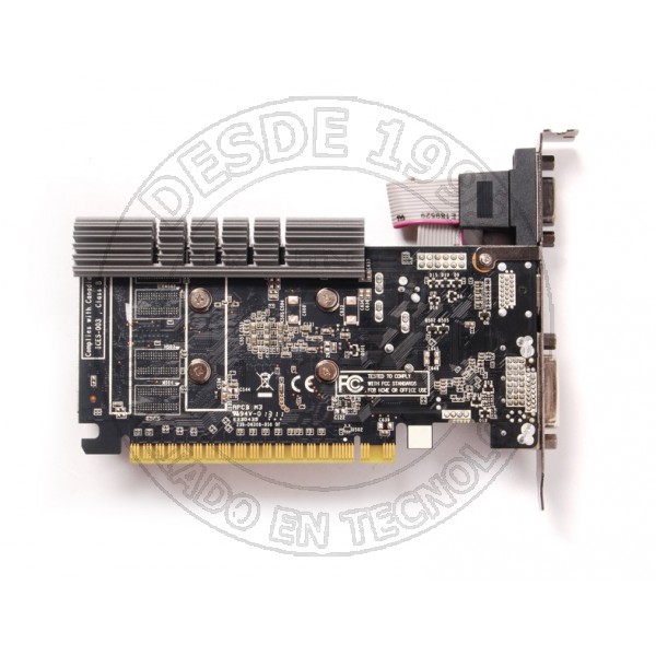 Zt-71115-20l Tarjeta Gráfica Nvidia Geforce Gt 730 4 Gb Gddr3 (ZT-71115-20L)
