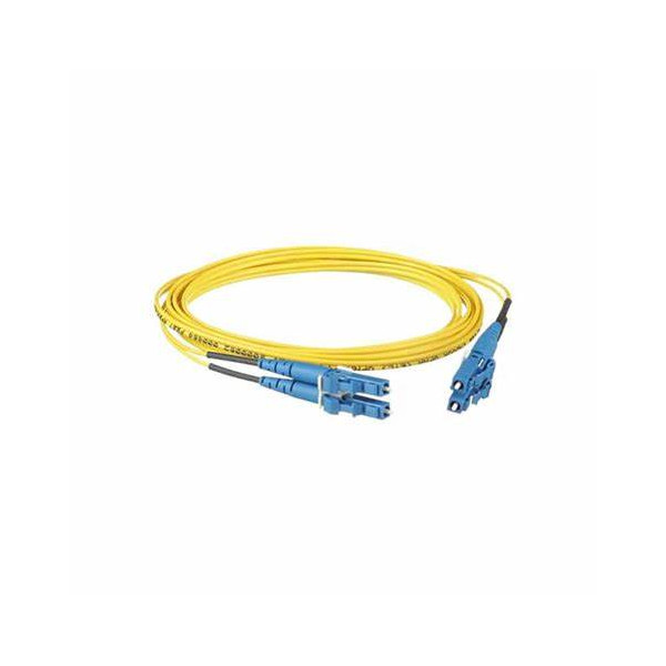 Panduit Opti-Core - Cable de interconexión - modo simple LC (M) a modo simple LC (M) - 2 m - fibra óptica - impresión a dos caras - 9/125 micrones - OS1/OS2 - elevador - amarillo