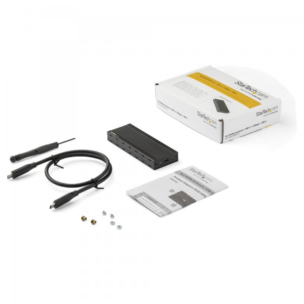 Caja M.2 Nvme Para Ssd Pcie  Caja USB 3.1 Gen 2 Typec  USB Tipo C (M2E1BMU31C)
