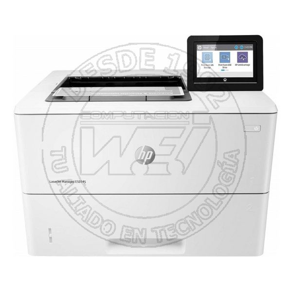 Impresora Laser Hp Laserjet Managed E50145dn, Blanco Y Negro, 45ppm (1PU51A#697)