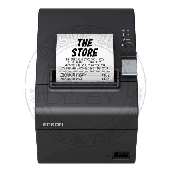 Impresora Rotuladora  Miniprinter Thermal Line Tm T20Iii 002, Ethernet, 250Mm,Sec (C31CH51002)