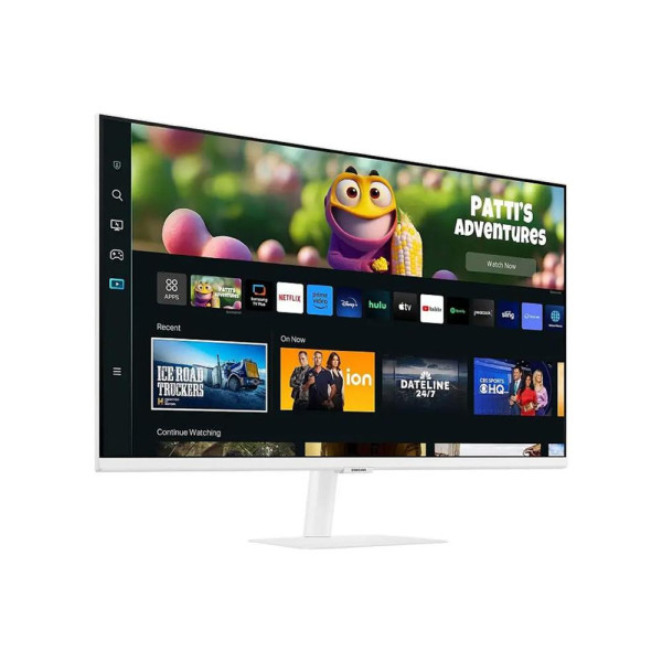 Monitor TV Samsung Smart M5 27 pulg. VA, Full HD, HDMI+WiFi, Tizen, Blanco (LS27CM501ELXZS)