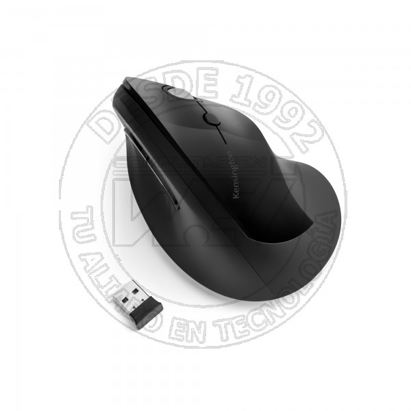 Mouse Vertical Pro Fit Kensington, Wireless, Black