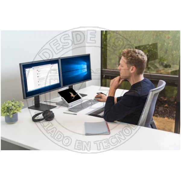 Mouse Inalámbrico Rf + Bluetooth 2400 Dpi Ambidextro Suretrack  Negro (K75298WW)