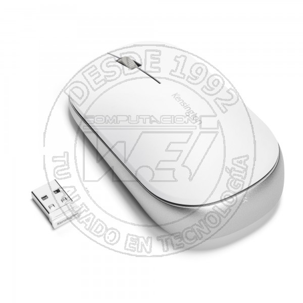 Mouse Inalámbrico Rf + Bluetooth 2400 Dpi Ambidextro Suretrack Blanco (K75353WW)