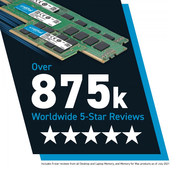 Memoria Ram  16GB Crucial  Modulo Ddr4 3200MHz (CT16G4DFRA32A)