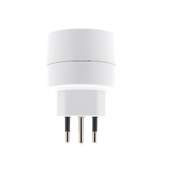 Protector de Voltaje 2 Tomas Cap 1500W Giratorio Blanco FVP-1202B-C (FVP-1202B-C)