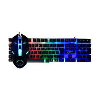 Pack Gamer Teclado + Mouse, 1.600dpi, LED Multicolor