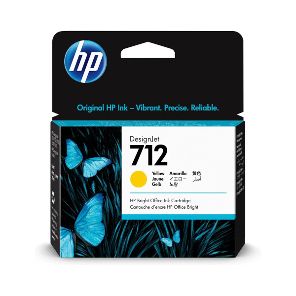 TINTA HP712 29 ML AMARILLO (3ED69A)