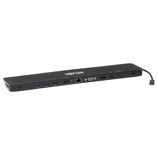 Estación de Conexión Usb C, Pantalla Triple  4K Hdmi y Dp, Vga, Usb 3 (U442-DOCK7D-B)