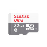 Tarjeta De Memoria Micro Sd Sandisk 32gb Ultra Microsdhc, Con Adaptador