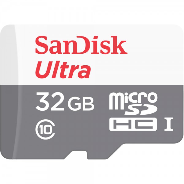 Tarjeta De Memoria Micro Sd Sandisk 32gb Ultra Microsdhc, Con Adaptador