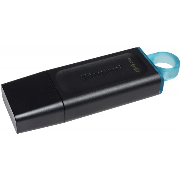 Pendrive Kingston 64 GB USB Exodia Black Teal (DTX/64GB)
