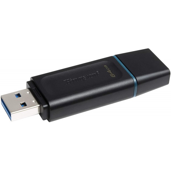 Pendrive Kingston 64 GB USB Exodia Black Teal (DTX/64GB)
