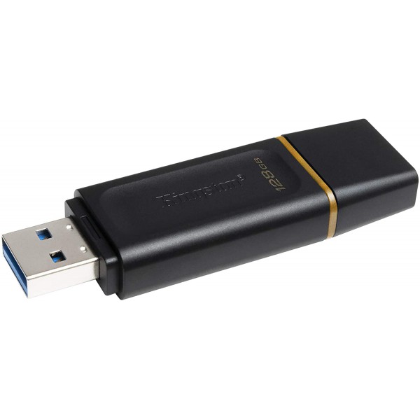 Pendrive Kingston 128GB USB 3.2 Exodia - Diseño Negro y Amarillo (DTX/128GB)