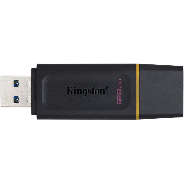 Pendrive Kingston 128GB USB 3.2 Exodia - Diseño Negro y Amarillo (DTX/128GB)