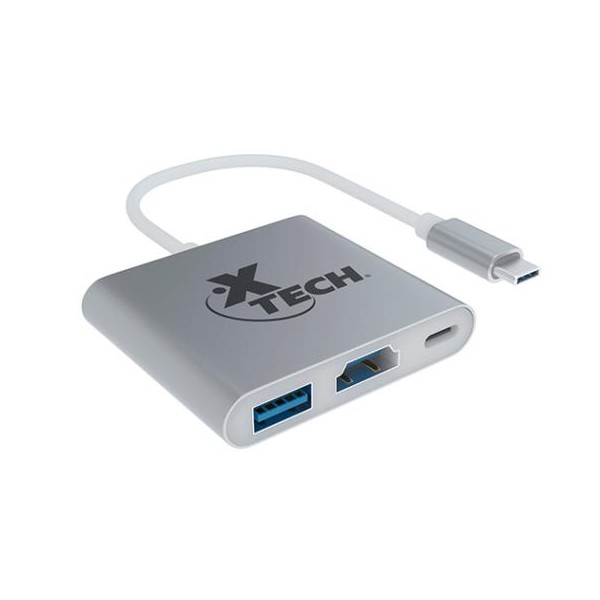 Adaptador Multipuerto USB Tipo C 3En1 (XTC-565)