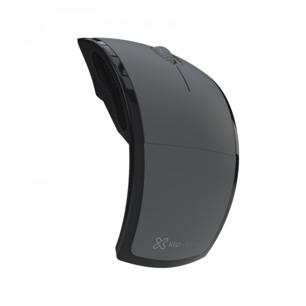 Mouse Inalámbrico Foldable Kmw 375Gr 2.4 Ghz Gray Nano Dngl (KMW-375GR)