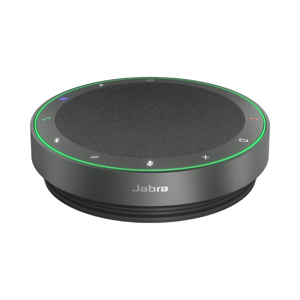 Jabra Speak2 75 MS - Altavoz manos libres - Bluetooth - inalámbrico - USB-A, USB-C - gris oscuro - certificado para Microsoft Teams Rooms, Optimizado para Microsoft Teams, Certificado con Empare ... (2775-329)