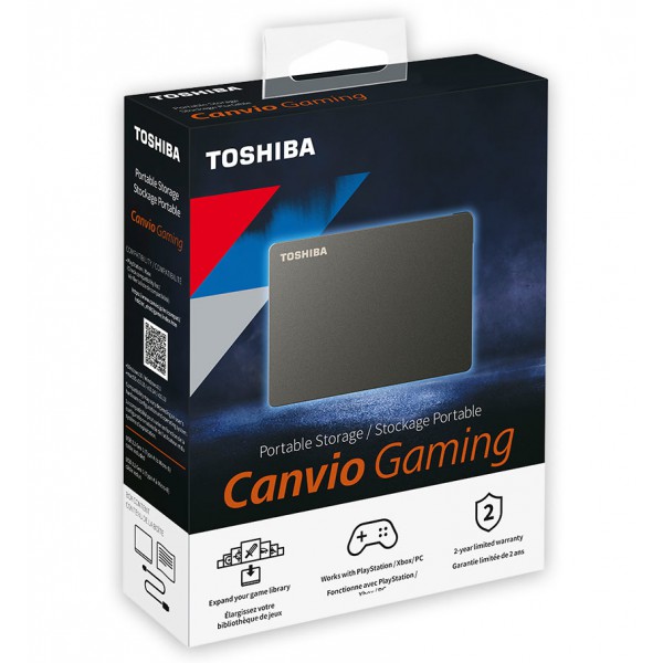 Disco Duro Externo 2.5 2tb Toshiba Canvio Gaming Usb 3.0
