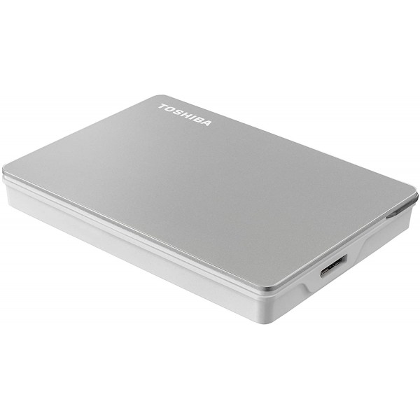 Disco Duro Externo 2.5 Canvio Flex 2tb Silver  Usb 3.0 (HDTX120XSCAA)