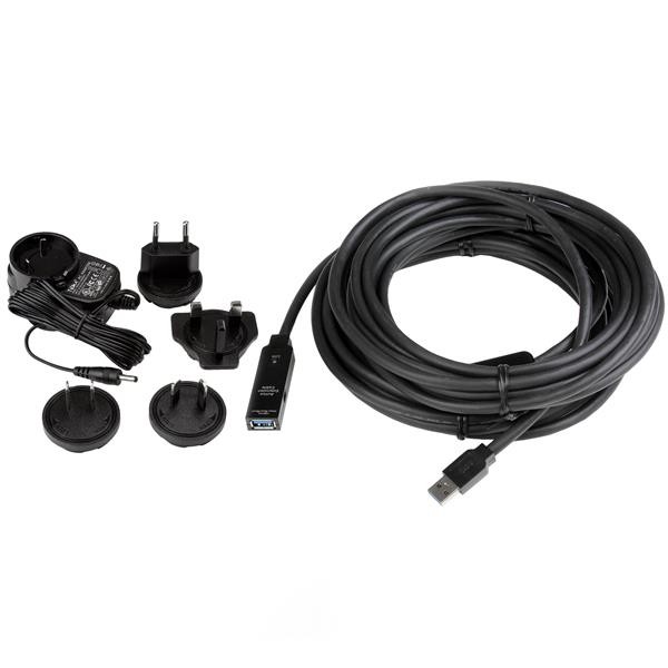 Cable Extensor Alargador Usb 3.0 Superspeed Activo De 10m (USB3AAEXT10M)