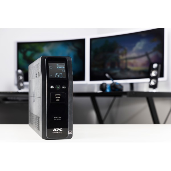 Ups Pro Br 1600va, Sinewave, 8 Salidas, Avr, Interfaz Lcd (BR1600SI)