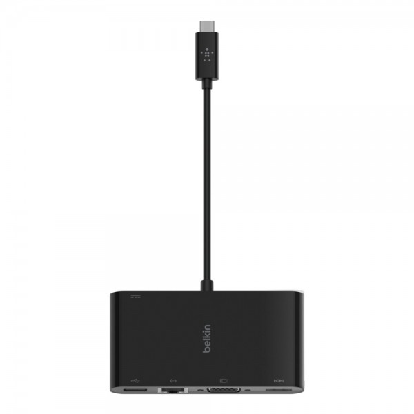 Cable Usb-C Multimedia + Charge Adapter ( 100w ) (AVC004BTBK)