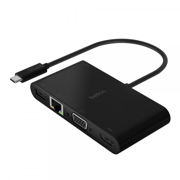Cable Usb-C Multimedia + Charge Adapter ( 100w ) (AVC004BTBK)