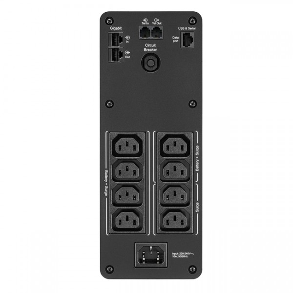 Ups APC Pro Br 1200Va, Sinewave,8 Outlet (BR1200SI)