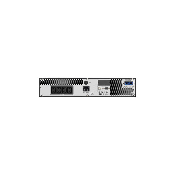 Unidad Easy UPS On-Line SRV de APC, 2000 VA y 230 V, para rack, con paquete de baterías de autonomía extendida, kit de rieles (SRV2KRILRK)