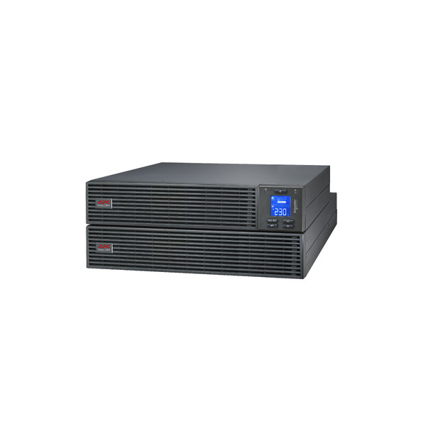 Unidad Easy UPS On-Line SRV de APC, 2000 VA y 230 V, para rack, con paquete de baterías de autonomía extendida, kit de rieles (SRV2KRILRK)
