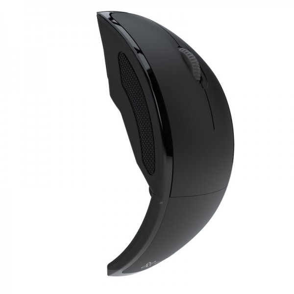 Mouse Optico Inalámbrico Wls Foldable Kmw 375Bk 2.4 Ghz (KMW-375BK)
