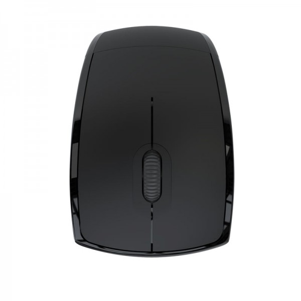 Mouse Optico Inalámbrico Wls Foldable Kmw 375Bk 2.4 Ghz (KMW-375BK)