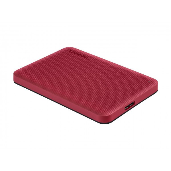 Disco Duro Externo 2tb  Canvio Advance Usb 3.0 Rojo Hdtca20xr3aa (HDTCA20XR3AA)