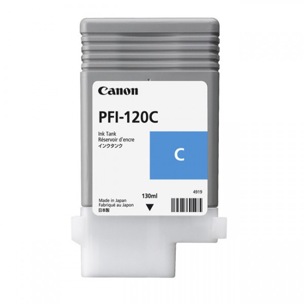 Cartucho de Tinta Canon  Pfi-120 Color Cian - 130 Ml