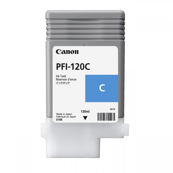 Cartucho de Tinta Canon  Pfi-120 Color Cian - 130 Ml (2886C001)