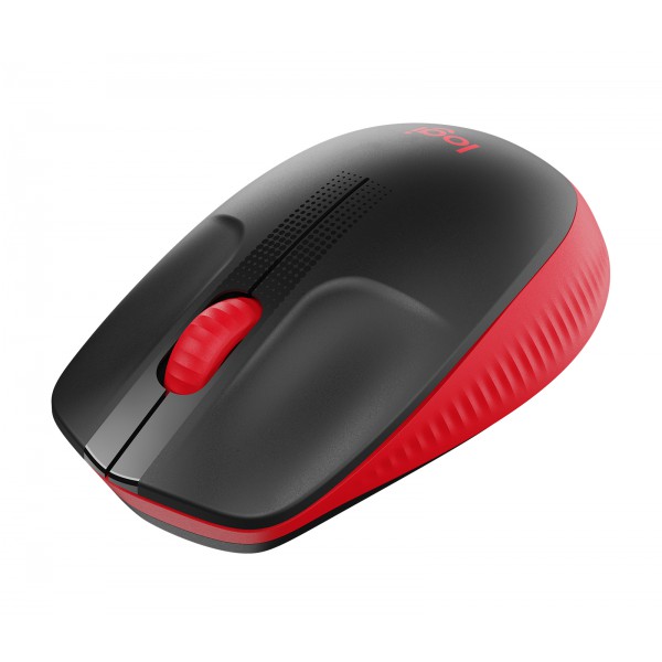 Mouse Logitech  M190 Wireless Rojo Inalámbrico Usb (910-005904)