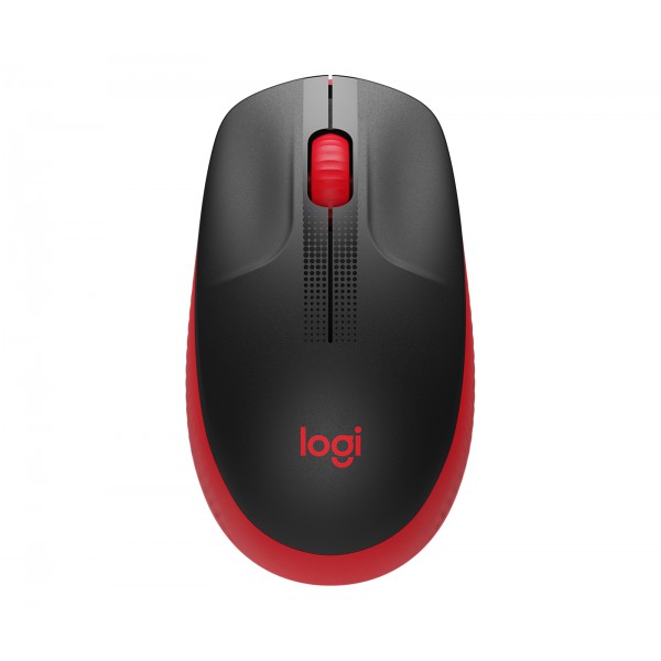 Mouse Logitech  M190 Wireless Rojo Inalámbrico Usb
