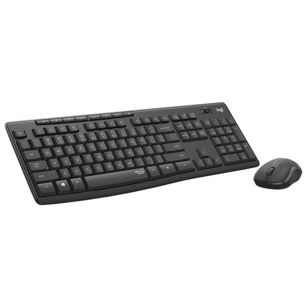Kit de Teclado y Mouse Logitech Mk295 Silent, Inalámbrico, Usb, Negro (920-009792)