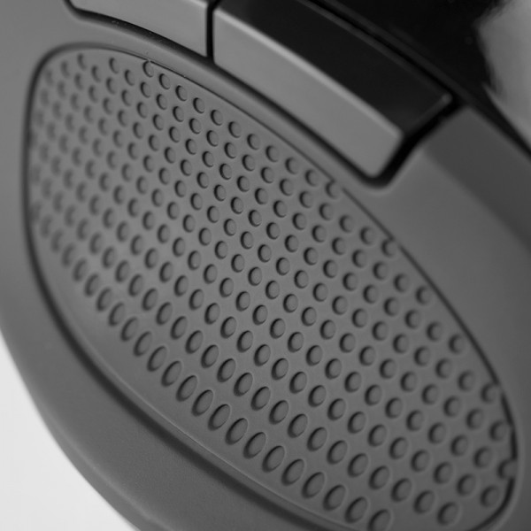 Mouse Ergonomico Klipxtreme Orbix, 2.4Ghz, 6 BoTóners, Wireless, Negro (KMW-500BK)