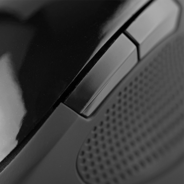Mouse Ergonomico Klipxtreme Orbix, 2.4Ghz, 6 BoTóners, Wireless, Negro (KMW-500BK)
