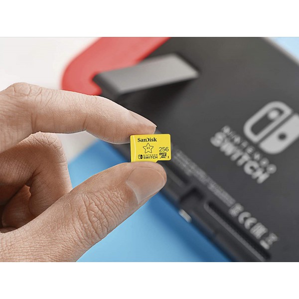 Tarjeta De Memoria Microsdxc Nintendo Switch 256gb (SDSQXAO-256G-GNCZN)