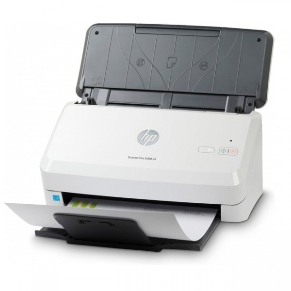 Escaner Pro 3000 S4 600 X 600dpi, Color, Escaneado Duplex, Usb, Negroblanco (6FW07A#AKV)