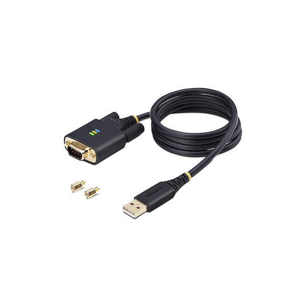 Cable Adaptador USB a Serie RS232 de 1m (1P3FFCB-USB-SERIAL)